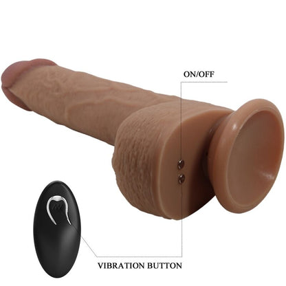 PRETTY LOVE - VIBRADOR DILDO REALISTA TOMMY 22,5 CM