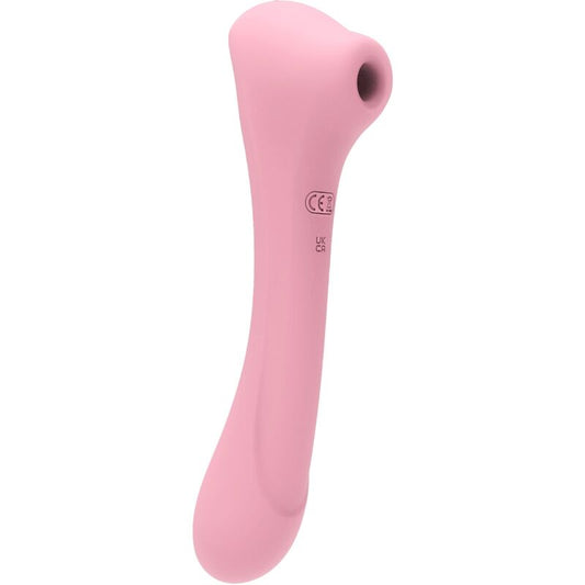 FEMINTIMATE - DAISY MASSAGEADOR SUCÇÃO E VIBRADOR ROSA