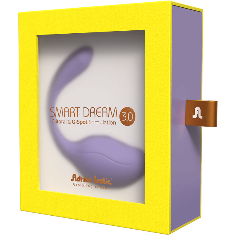 ADRIEN LASTIC - ESTIMULADOR DE CLITÓRIS SMART DREAM 3.0 E CONTROLE REMOTO DO PONTO G VIOLETA - APLICATIVO GRATUITO