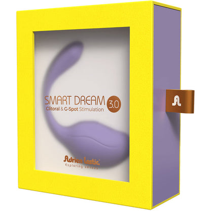 ADRIEN LASTIC - ESTIMULADOR DE CLITÓRIS SMART DREAM 3.0 E CONTROLE REMOTO DO PONTO G VIOLETA - APLICATIVO GRATUITO