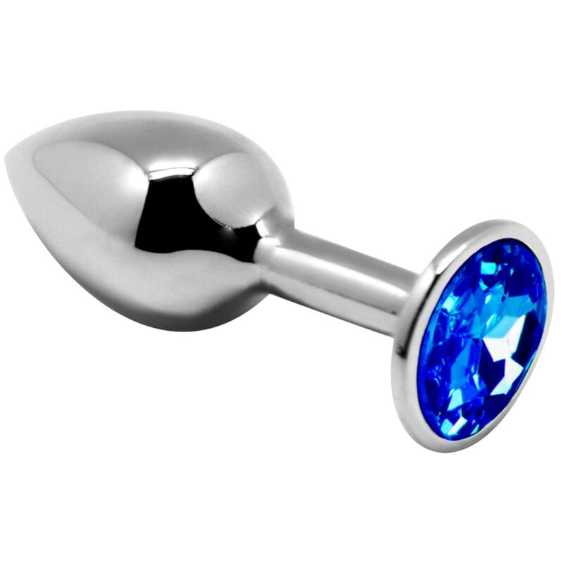 ALIVE - MINI PLUG ANAL PLEASURE METAL AZUL TAMANHO S
