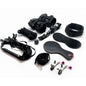 ALIVE - FURY KIT 10 PEÇAS BDSM PRETO