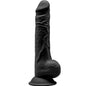 SILEXD - MODELL 1 REALISTISCHER PENIS PREMIUM SILEXPAN SILIKON SCHWARZ 24 CM