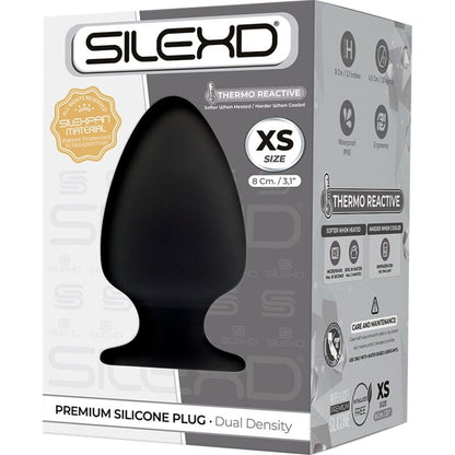 SILEXD - MODELL 1 ANAL PLUG PREMIUM SILEXPAN SILIKON PREMIUM THERMOREAKTIV GRÖSSE XS