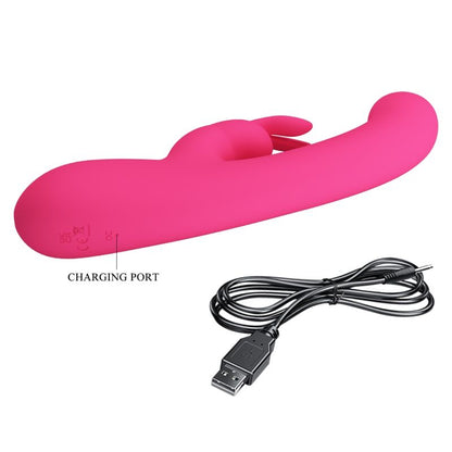 PRETTY LOVE - VIBRADOR LAMAR RABBIT E PONTO G ROSA