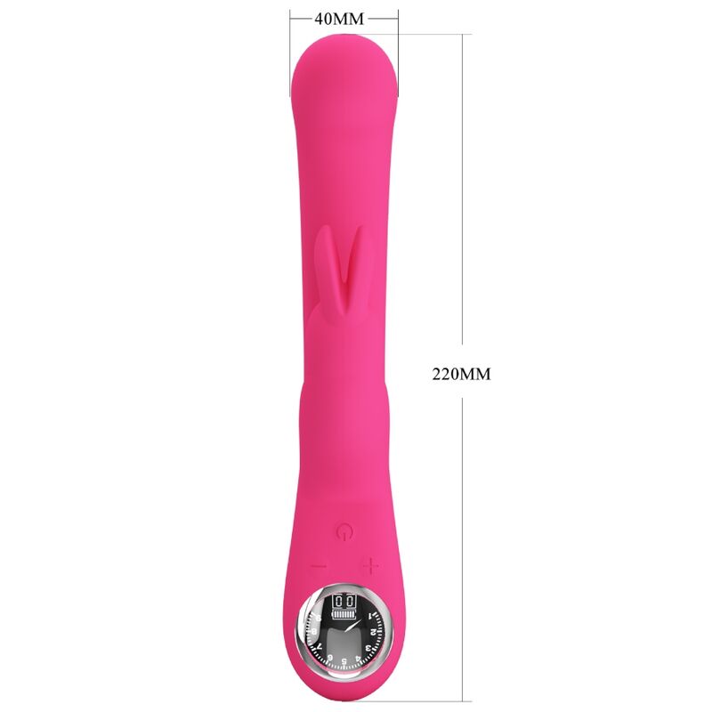 PRETTY LOVE - VIBRADOR LAMAR RABBIT E PONTO G ROSA