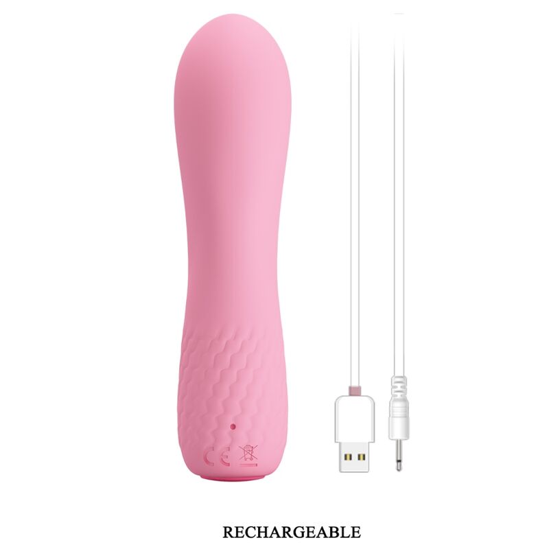 PRETTY LOVE - VIBRADOR RECARREGÁVEL ALICE PINK