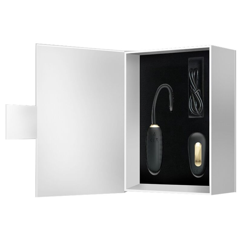 PRETTY LOVE - DOREEN LUXURY OVO VIBRANTE RECARREGÁVEL PRETO