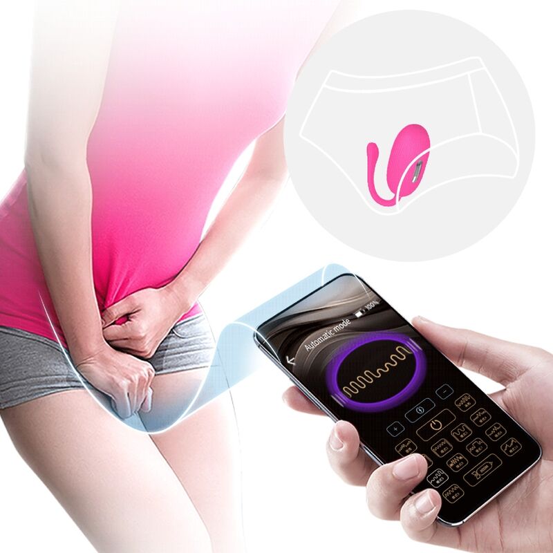 PRETTY LOVE - DOREEN RECHARGEABLE VIBRATING EGG MAGENTA