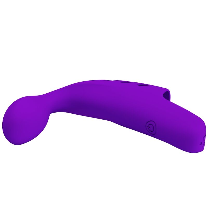 PRETTY LOVE - VIBRADOR DE DEDO RECARREGÁVEL GORGON PURPLE