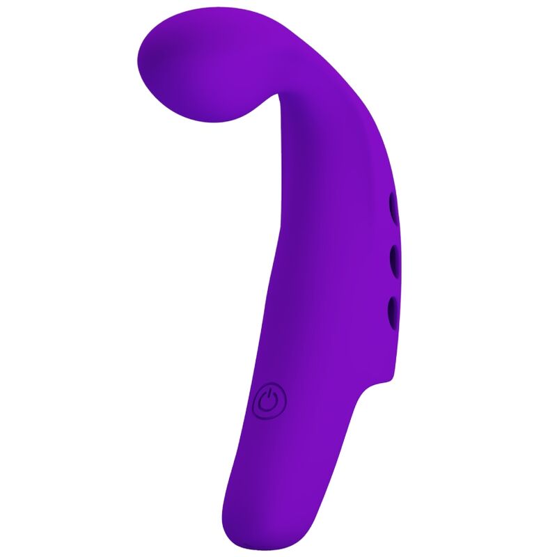PRETTY LOVE - VIBRADOR DE DEDO RECARREGÁVEL GORGON PURPLE