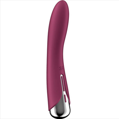SATISFYER - VIBRADOR G-SPOT ROTATOR VIBRADOR VIBRADOR VERMELHO