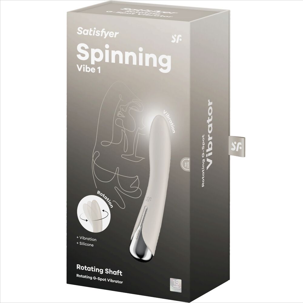 SATISFYER - VIBRADOR G-SPOT ROTATOR VIBRADOR VIBRADOR VERMELHO