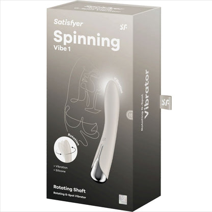SATISFYER - VIBRADOR G-SPOT ROTATOR VIBRADOR VIBRADOR VERMELHO