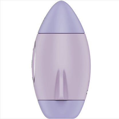 SATISFYER - MISSION CONTROL VIBRADOR LILAC PEQUENO DE IMPULSO DUPLO
