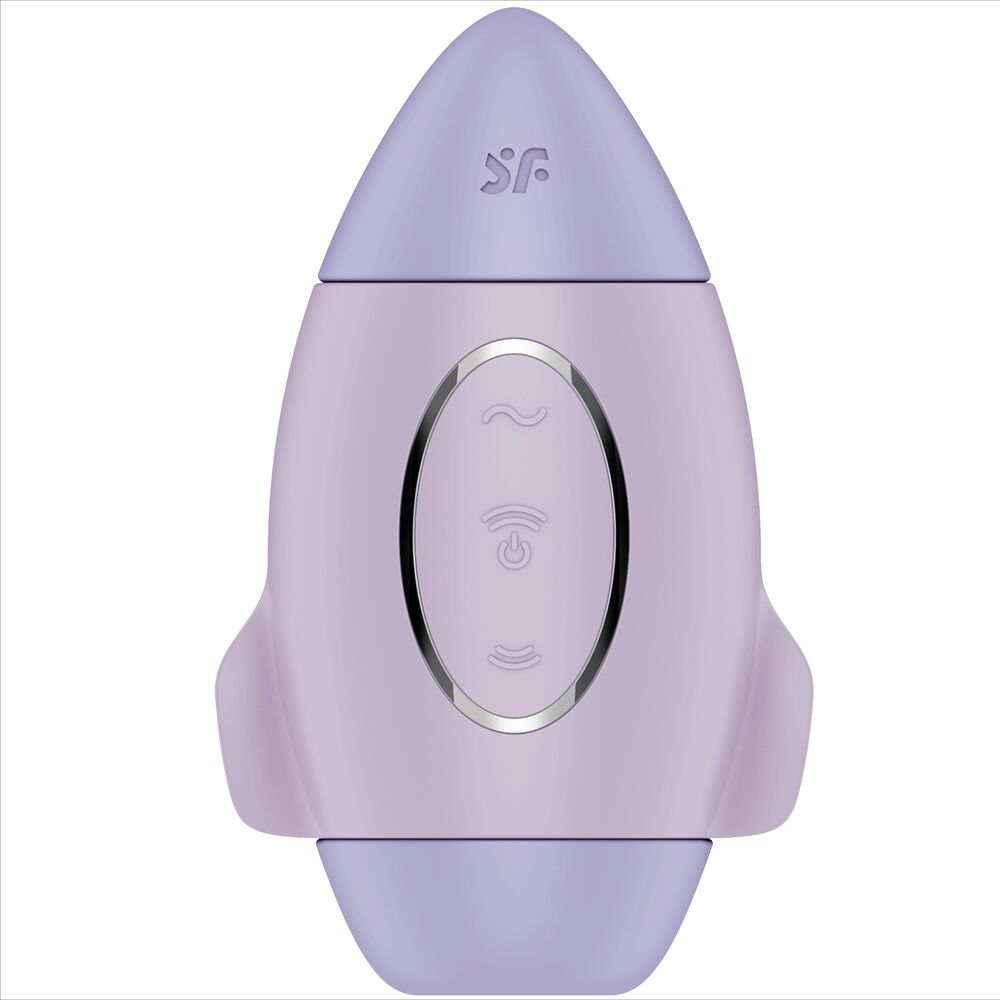 SATISFYER - MISSION CONTROL VIBRADOR LILAC PEQUENO DE IMPULSO DUPLO