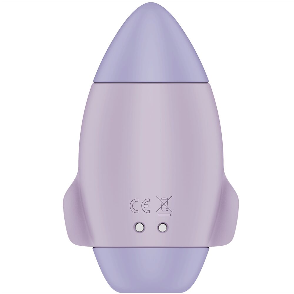 SATISFYER - MISSION CONTROL VIBRADOR LILAC PEQUENO DE IMPULSO DUPLO