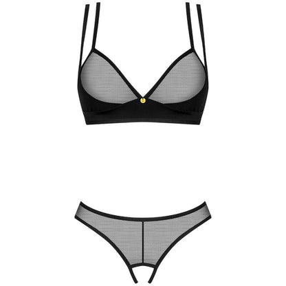 OBSESSIVE - NESARI SET TWO PIECES CROTCHLESS M/L