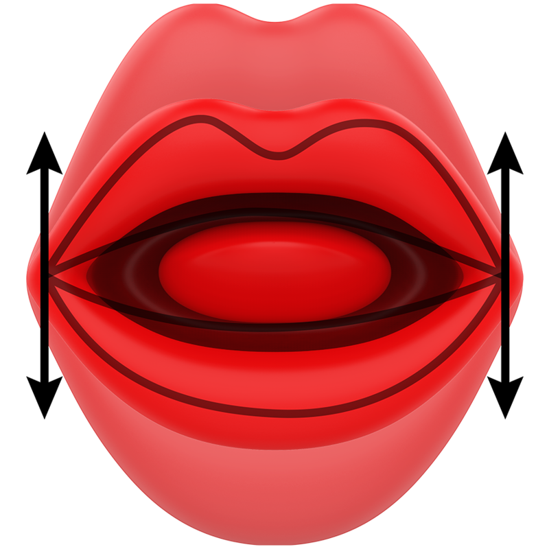 MIA - SIENA TRIPLO PRAZER VIBRANTE + MORDIDORA