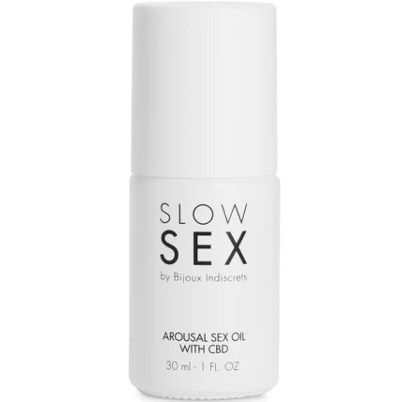 BIJOUX - ÓLEO DE MASSAGEM SEXUAL SLOW SEX COM CBD 30 ML