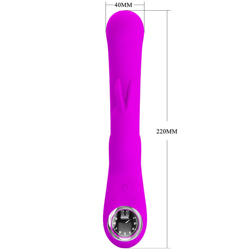 PRETTY LOVE - LAMAR RABBIT VIBRATOR &amp; VIOLETT G-SPOT