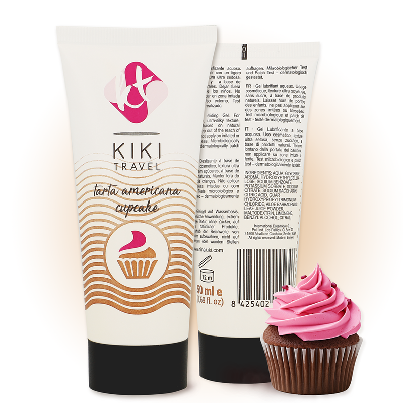 KIKÍ TRAVEL - LUBRIFICANTE PARA CUPCAKES 50 ML