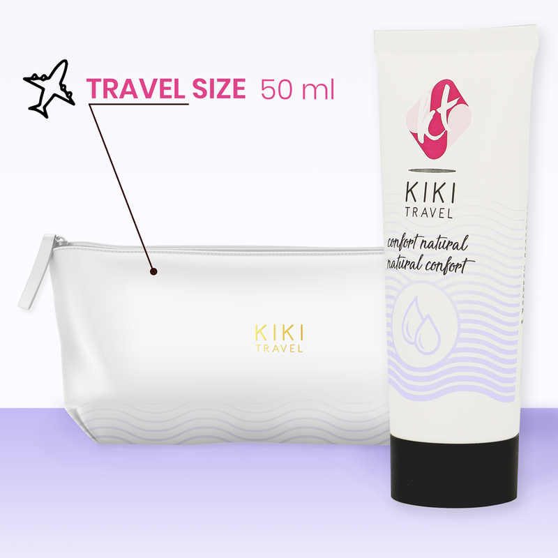KIKÍ TRAVEL - LUBRIFICANTE NATURAL CONFORT 50 ML