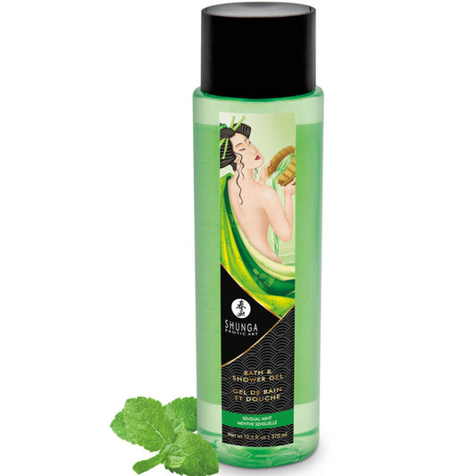 SHUNGA - GEL DE BANHO E DUCHE SENSUAL MENTA 370 ML