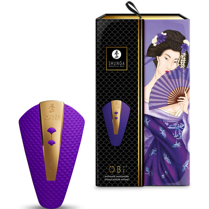 SHUNGA - OBI MASSAGEADOR ÍNTIMO ROSA