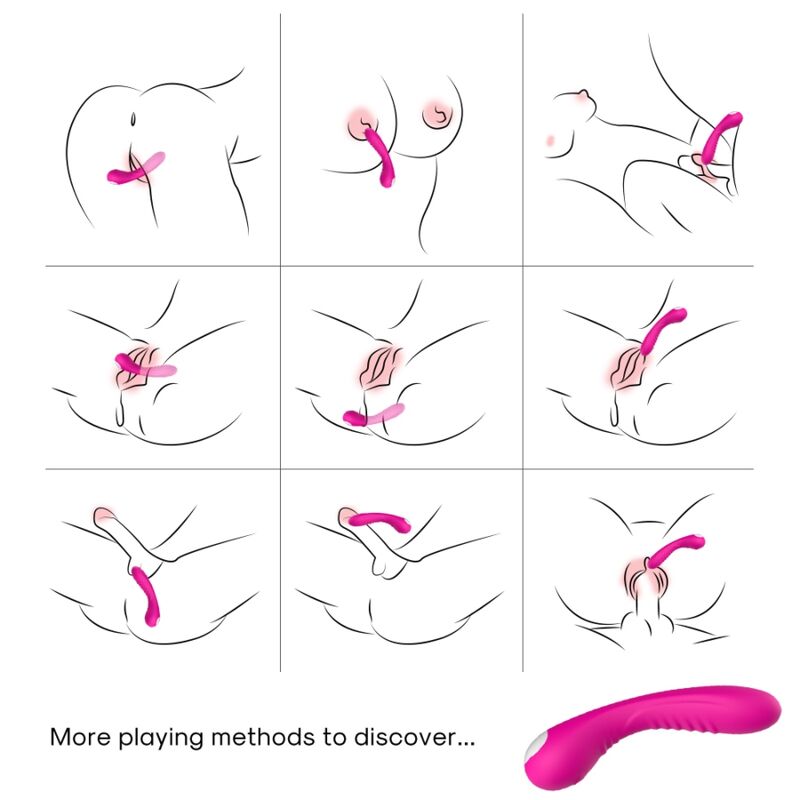 ARMONY - LEGEND VIBRADOR SILICONE FÚCSIA