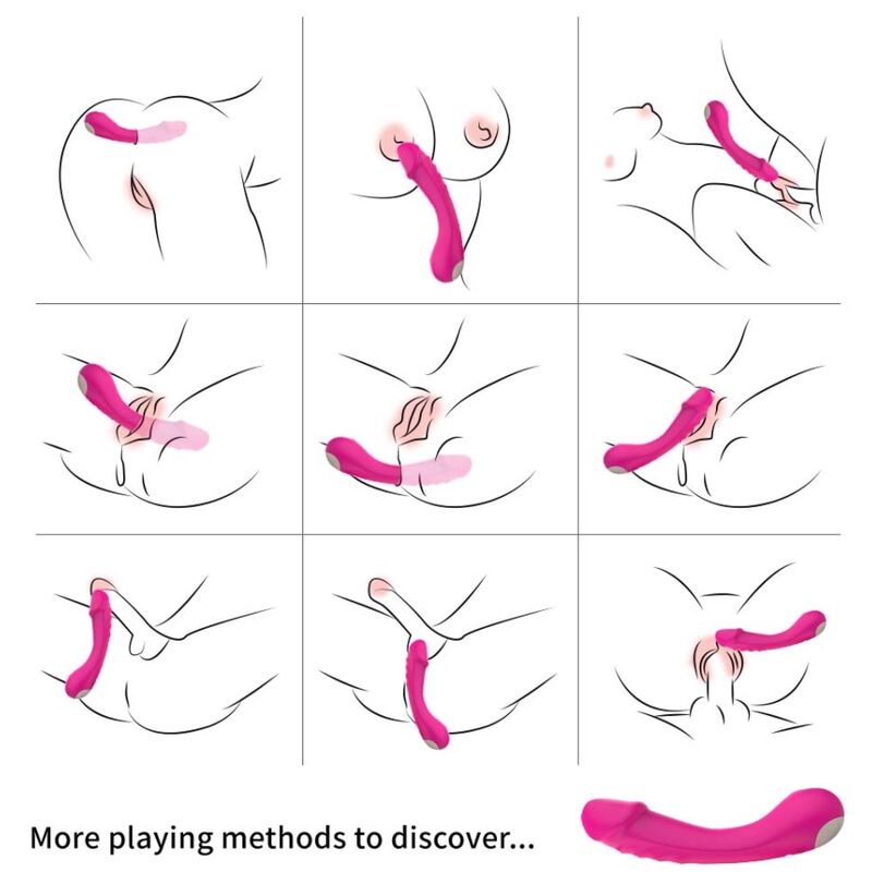 ARMONY - DILDO-VIBRATOR G-SPOT SILIKON LILA