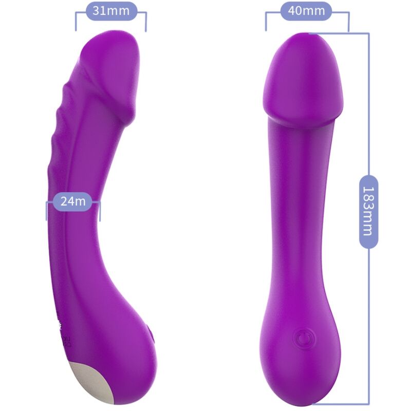 ARMONY - DILDO-VIBRATOR G-SPOT SILIKON LILA