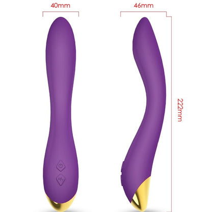 ARMONY - VIBRADOR FLAMINGO MULTIPOSIÇÕES ROXO