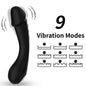 ARMONY - DILDO VIBRADOR PONTO G SILICONE PRETO