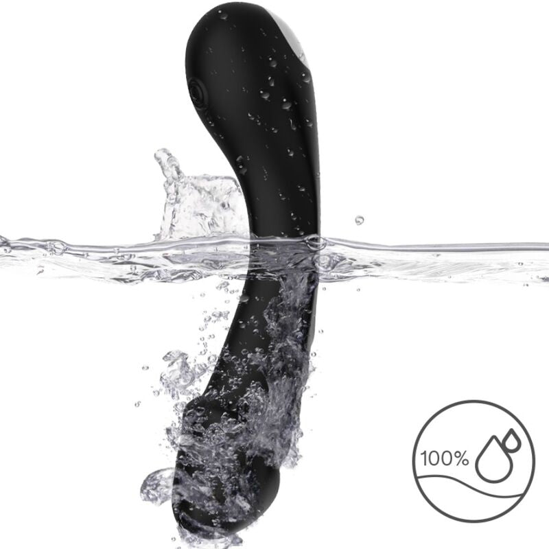 ARMONY - DILDO VIBRADOR PONTO G SILICONE PRETO