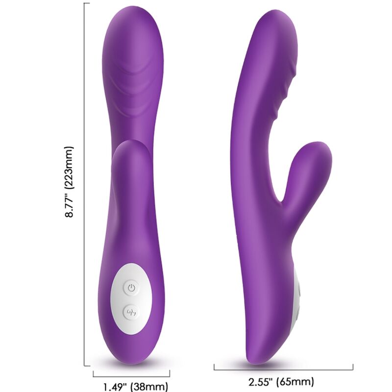 ARMONY - FAÍSCA VIBRADOR EFEITO CALOR ROXO