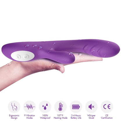 ARMONY - FAÍSCA VIBRADOR EFEITO CALOR ROXO