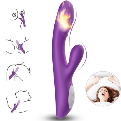 ARMONY - FAÍSCA VIBRADOR EFEITO CALOR ROXO