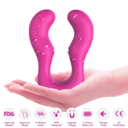 ARMONY - SERAPH VIBRATOR DOPPELFERNBEDIENUNG FUCHSIA