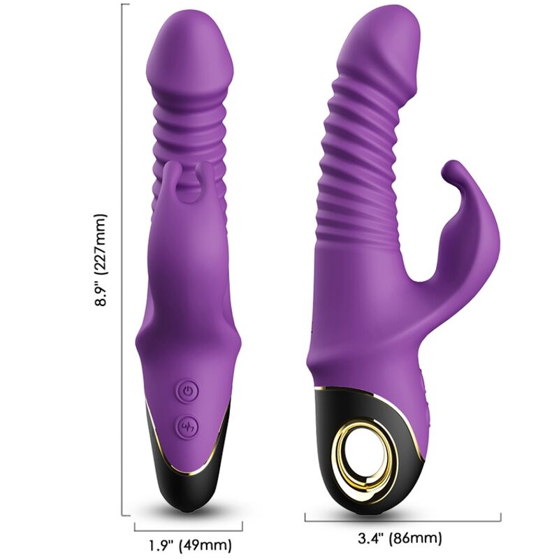 ARMONY - ZING DILDO-VIBRATOR KANINCHEN LILA
