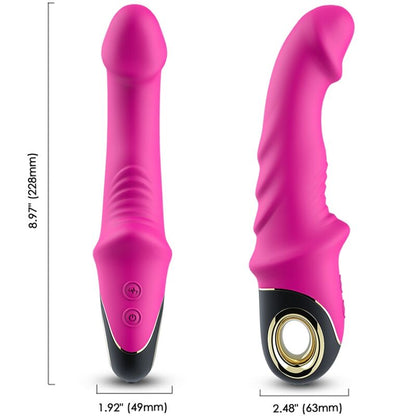 ARMONY - JOYBLADE DILDO VIBRADOR ROTATOR FÚCSIA
