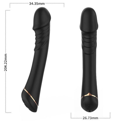 ARMONY - DILDO-VIBRATOR SILIKON SCHWARZ