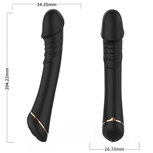ARMONY - DILDO-VIBRATOR SILIKON SCHWARZ