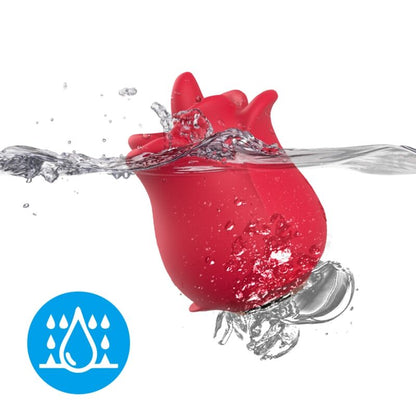 ARMONY - ROSE 10 MODOS LAMBER CLIT VIBRADOR VERMELHO