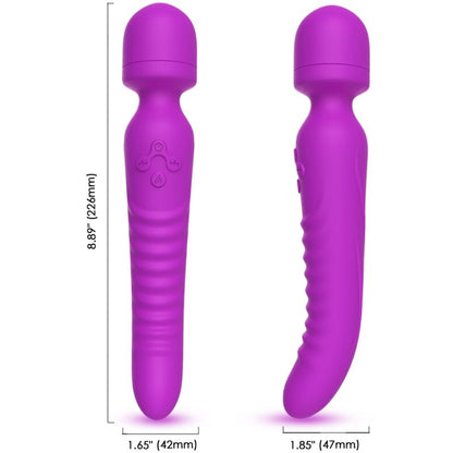 ARMONY - MISSION MASSAGER &amp; VIBRADOR EFEITO CALOR ROXO