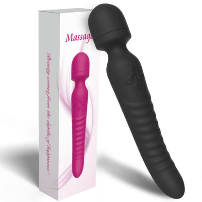 ARMONY - MISSION MASSAGER &amp; VIBRADOR EFEITO CALOR PRETO