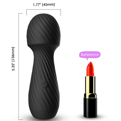ARMONY - MASSAGEADOR E VIBRADOR DAZZLE PEQUENO PRETO