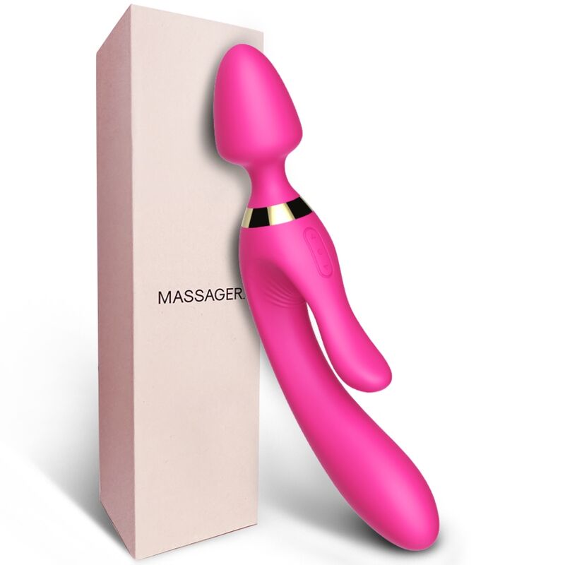 ARMONY - MASSAGEADOR E VIBRADOR RABBIT FÚCSIA