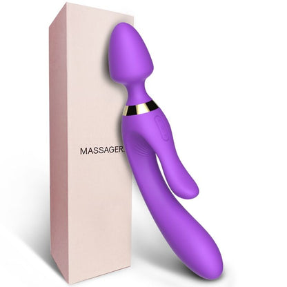 ARMONY - MASSAGEADOR E VIBRADOR RABBIT ROXO