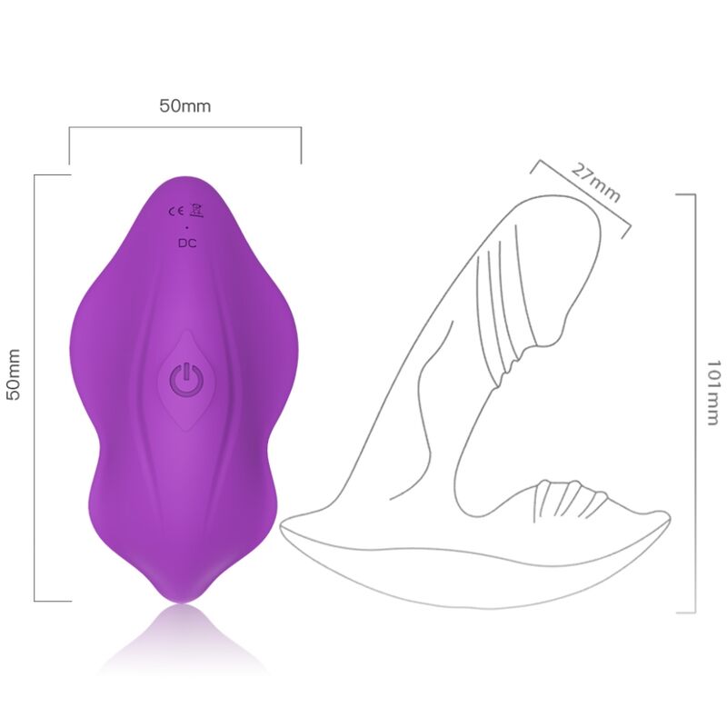 ARMONY - WHISTLE VIBRATOR EINFÜHRBAR FERNBEDIENUNG LILA